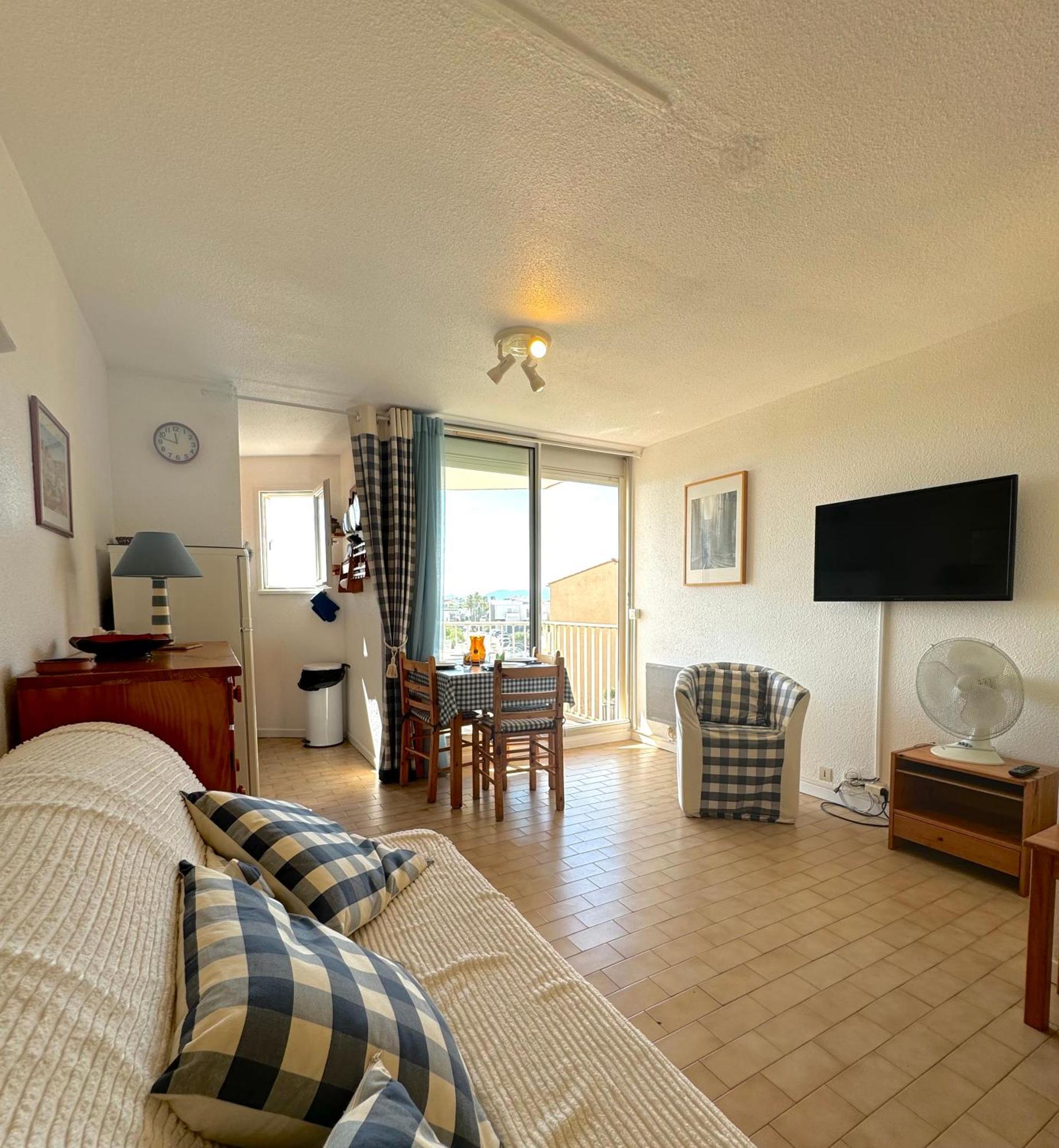 Studio 3 Personnes Acces Direct Plage - Parking Prive - 3Tvp30 Le Barcarès Exterior foto